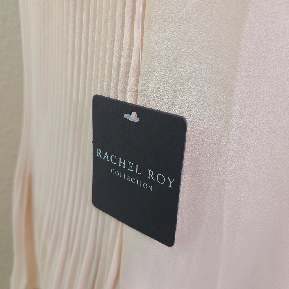Rachel Roy Collection Romantic Pink Pleated Blouse ~ NWT!! - Picture 3 of 12